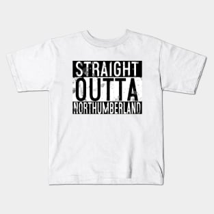 Straight Outta Northumberland Kids T-Shirt